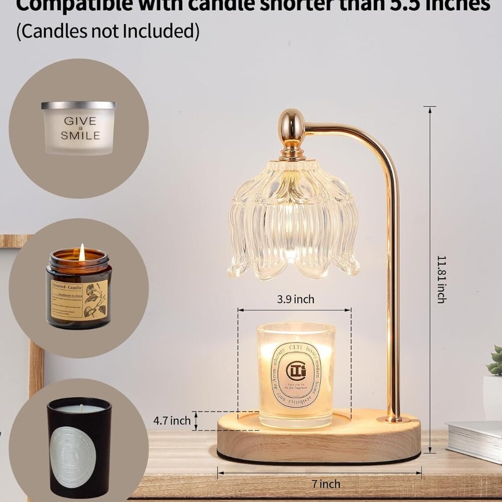 Candle Warmer Lamp With Timer And Dimmer,Electric… - image 5